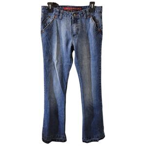 Mudd Womens Size 7 Blue Solid Jeans